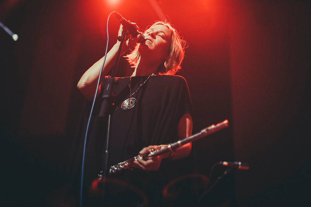 Bardo Pond - Roundhouse, London 05/07/15 | Photo by Sara Amroussi-Gilissen